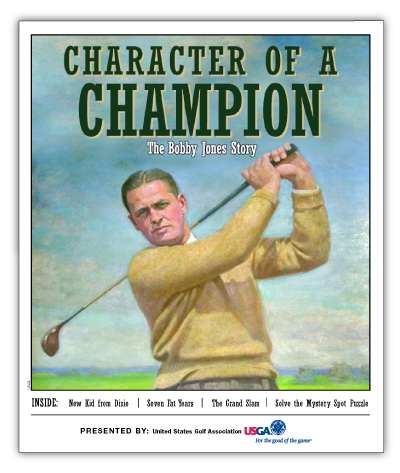 Dawn Brehm Graphic Design. USGA Bobby Jones Character of a Champion