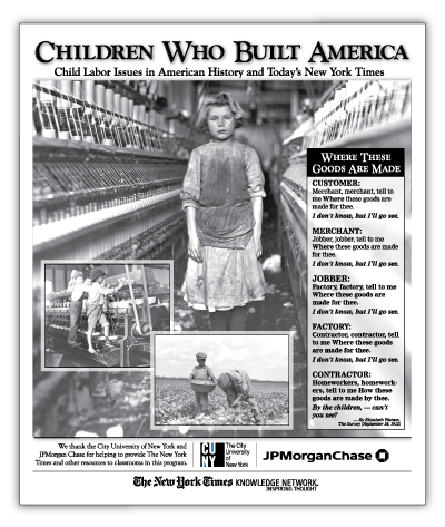 Dawn Brehm Graphic Design. New York Times Children Who Build America